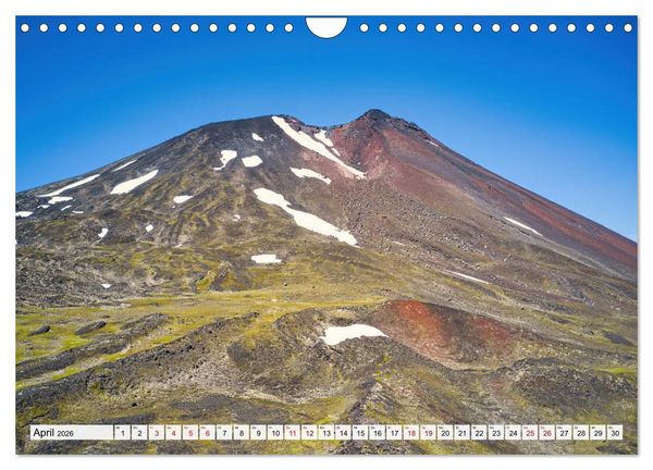 Produktbild: VULKANE: Atemberaubende Vulkanlandschaften S&uuml;damerikas (Wandkalender 2026 DIN A4 quer), CALVENDO Monatskalender