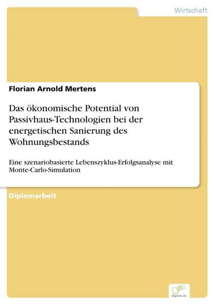 Produktbild: Das &ouml;konomische Potential von Passivhaus-Technologien bei der energetischen Sanierung des Wohnungsbestands