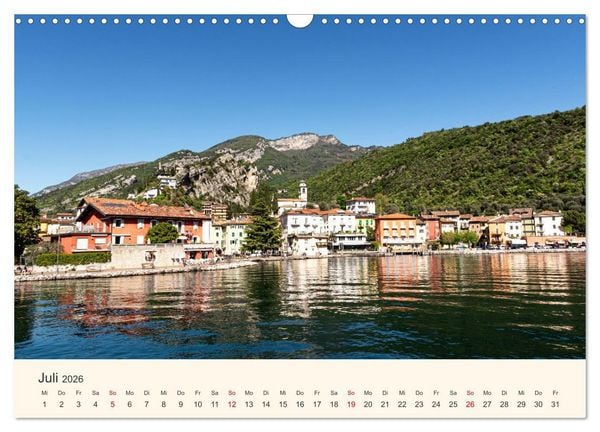 Produktbild: Wanderreise Gardasee (Wandkalender 2026 DIN A3 quer), CALVENDO Monatskalender