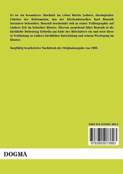 Produktbild: Luther im Kloster 1505 - 1525