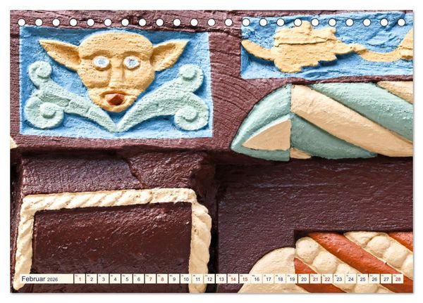 Produktbild: LEMGO - Weserrenaissance und Fachwerkromantik (Tischkalender 2026 DIN A5 quer), CALVENDO Monatskalender