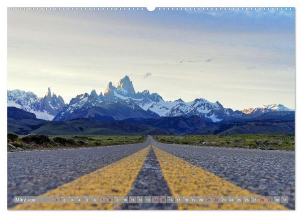 Produktbild: Bekanntes und Unbekanntes Patagonien (Wandkalender 2026 DIN A2 quer), CALVENDO Monatskalender