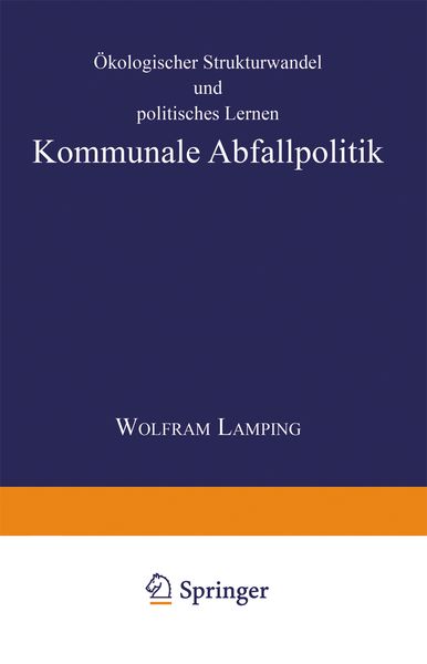 Produktbild: Kommunale Abfallpolitik