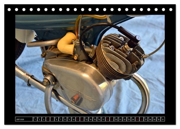 Produktbild: NSU Quickly - Mein Moped (Tischkalender 2026 DIN A5 quer), CALVENDO Monatskalender