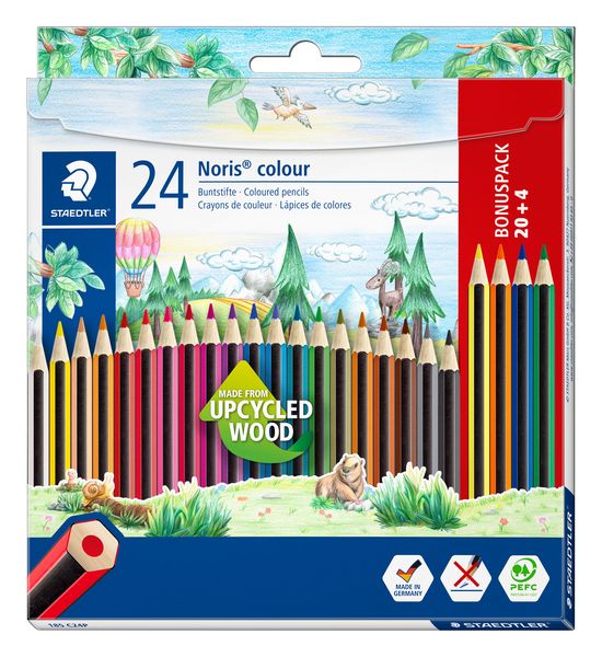 Produktbild: STAEDTLER Noris colour 185 Buntstift, 24er Set, 185 C24P