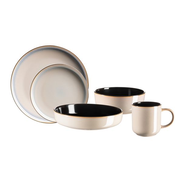 neuetischkultur Kombiset 10-tlg. Reactive Glaze BEIGE Kombiset 10-tlg. Reactive Glaze BEIGE