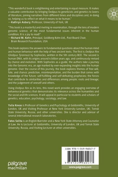 Produktbild: Oedipus Rex in the Genomic Era