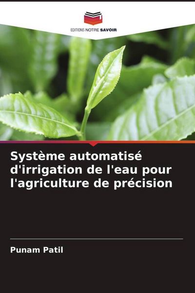 Produktbild: Syst&egrave;me automatis&eacute; d'irrigation de l'eau pour l'agriculture de pr&eacute;cision