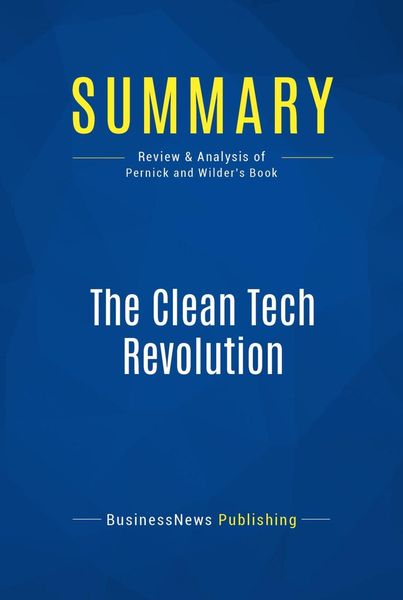 Produktbild: Summary: The Clean Tech Revolution