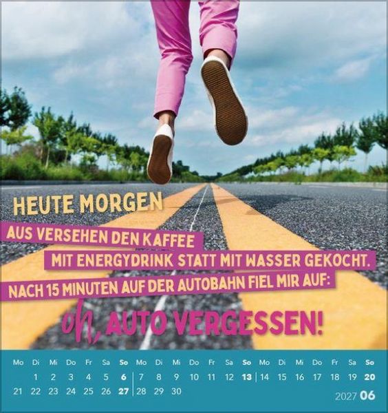 Produktbild: Lieber verr&uuml;ckt das Leben genie&szlig;en 2027