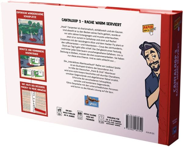 Produktbild: Cantaloop - Buch 3: Rache warm serviert