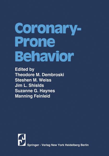 Produktbild: Coronary-Prone Behavior