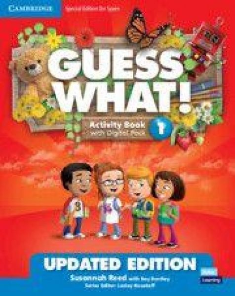 Produktbild: Guess What! Level 1 Activity Book with Digital Pack and Home Booklet Special Edition for Spain Updated
