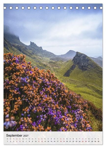 Produktbild: Schottland - Isle of Skye & Umgebung (Tischkalender 2027 DIN A5 hoch), CALVENDO Monatskalender