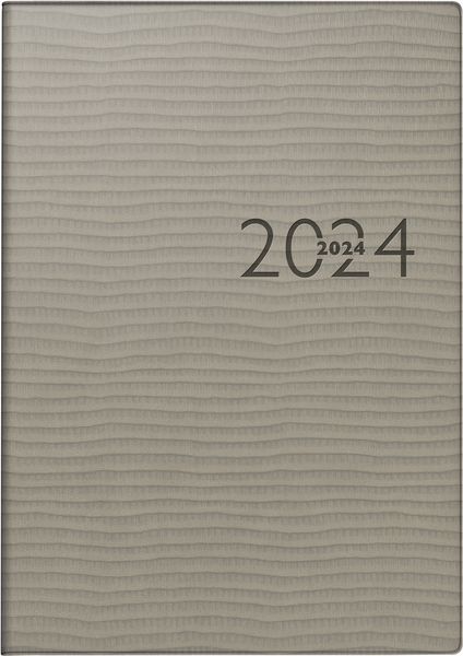 Produktbild: BuchkalenderStudioplan grau 1W/2S