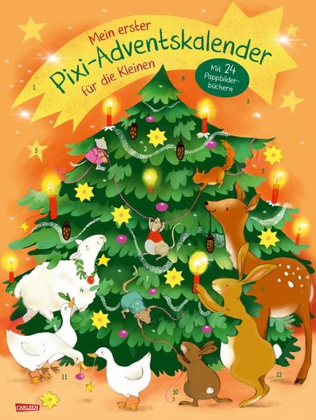 Mein erster Pixi-Adventskalender für die Kleinen - mit 24 Pappbilderbüchern