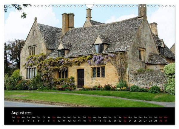 Produktbild: Cotswold Cottages (Wall Calendar 2026 DIN A3 landscape), CALVENDO 12 Month Wall Calendar