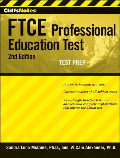 Produktbild: CliffsNotes FTCE Professional Education Test with CD-ROM, 2nd Edition