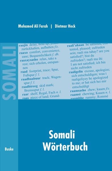 Produktbild: Somali W&ouml;rterbuch