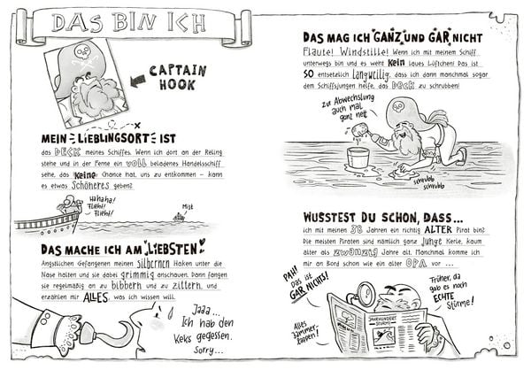 Produktbild: Ich, Captain Hook, und die verfluchte Schatzinsel &ndash; Wilde Piraten erz&auml;hlen