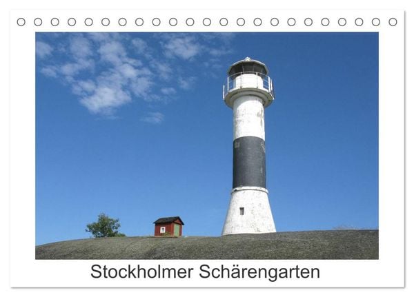 Stockholmer Schärengarten (Tischkalender 2026 DIN A5 quer), CALVENDO Monatskalender