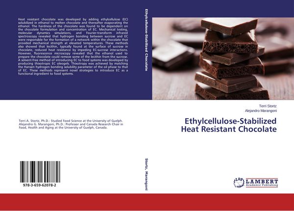 Produktbild: Ethylcellulose-Stabilized Heat Resistant Chocolate
