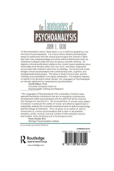 Produktbild: The Languages of Psychoanalysis