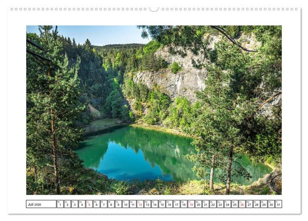 Produktbild: Hegau&acute;s Vulkanlandschaft (hochwertiger Premium Wandkalender 2026 DIN A2 quer), Kunstdruck in Hochglanz