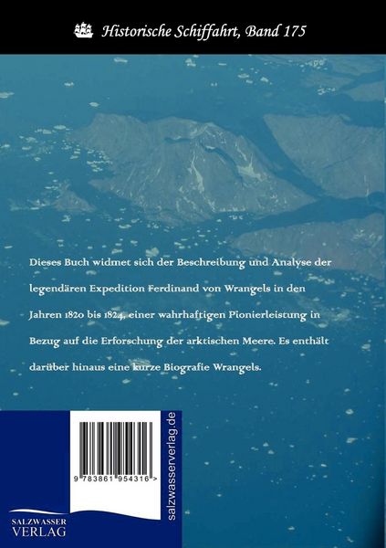 Produktbild: Ferdinand von Wrangel und seine Reise l&auml;ngs der Nordk&uuml;ste von Sibirien und auf dem Eismeere