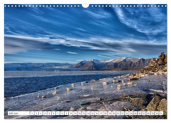 Produktbild: Island - faszinierende Landschaften im S&uuml;den (Wandkalender 2026 DIN A3 quer), CALVENDO Monatskalender