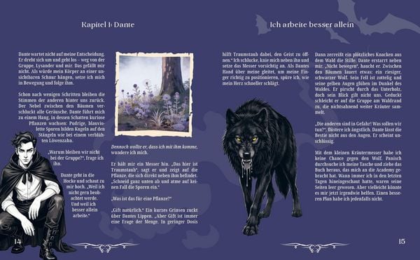Produktbild: Dark Hearts & Magic Minds &ndash; Eine R&auml;tsel-Romantasy