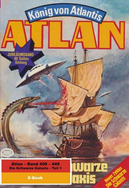 Produktbild: Atlan-Paket 9: Die Schwarze Galaxis (Teil 1)