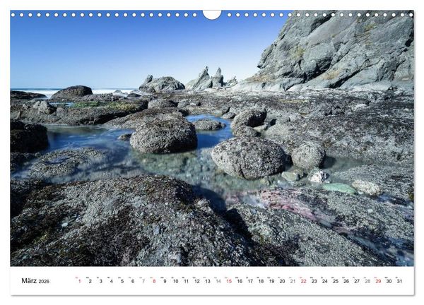 Produktbild: The Olympic National Park - Washington USA (Wandkalender 2026 DIN A3 quer), CALVENDO Monatskalender