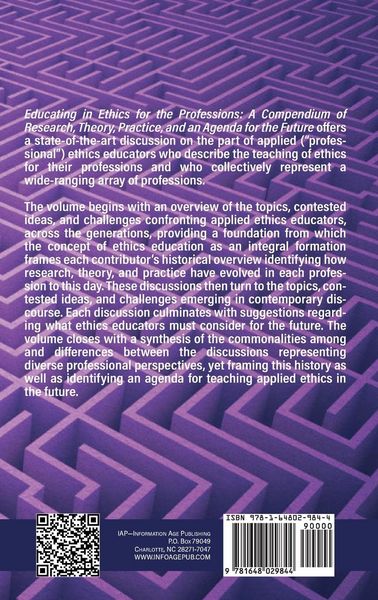 Produktbild: Educating in Ethics Across the Professions