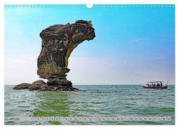 Produktbild: Malaysia-Impressionen (Wandkalender 2026 DIN A3 quer), CALVENDO Monatskalender