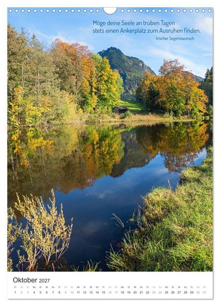 Produktbild: Christliche Natur-Poster (Wandkalender 2027 DIN A3 hoch), CALVENDO Monatskalender