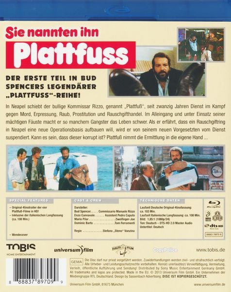 Produktbild: Bud Spencer - Sie nannten ihn Plattfuss