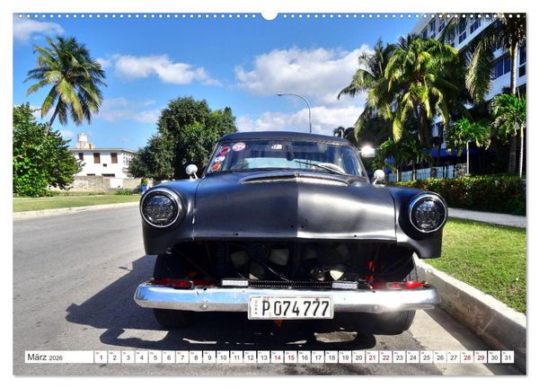 Produktbild: Amerikanische Kleinwagen - Oldtimer (hochwertiger Premium Wandkalender 2026 DIN A2 quer), Kunstdruck in Hochglanz