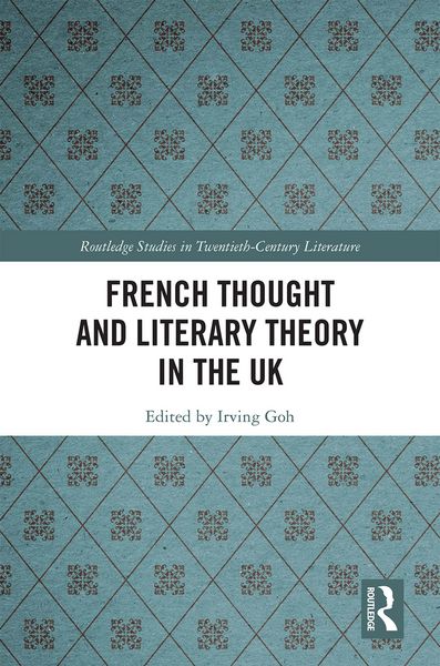Produktbild: French Thought and Literary Theory in the UK