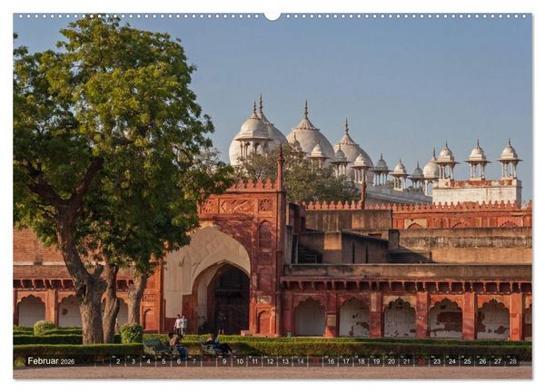 Produktbild: Indien, Rajasthan (Wandkalender 2026 DIN A2 quer), CALVENDO Monatskalender