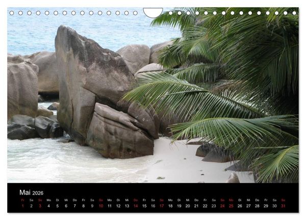 Produktbild: Seychellen (Wandkalender 2026 DIN A4 quer), CALVENDO Monatskalender