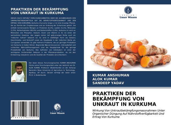 Produktbild: Praktiken der Bek&auml;mpfung von Unkraut in Kurkuma