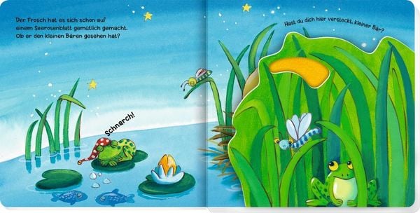 Produktbild: Mein erstes Guckloch-Fühlbuch: Kleiner Bär, wo bist du?