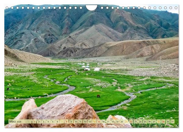Produktbild: Reise durch Asien - Mongolei (Wandkalender 2026 DIN A4 quer), CALVENDO Monatskalender