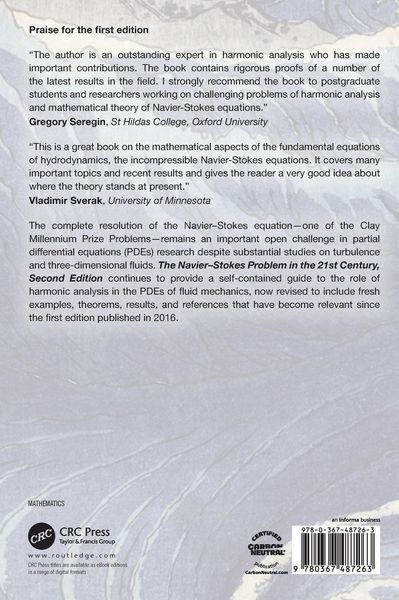 Produktbild: The Navier-Stokes Problem in the 21st Century