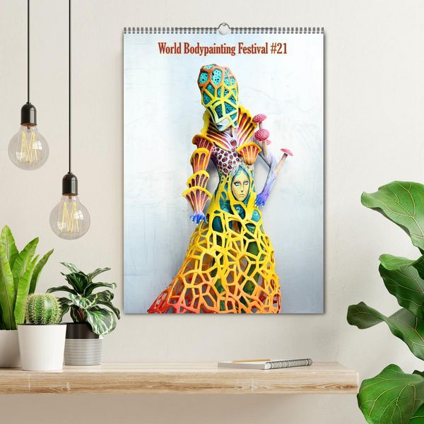 Produktbild: World Bodypainting Festival #21 (Wandkalender 2026 DIN A2 hoch), CALVENDO Monatskalender
