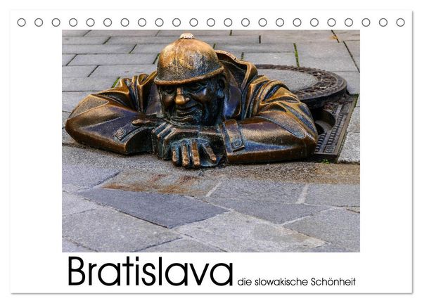 Produktbild: Bratislava die slowakische Sch&ouml;nheit (Tischkalender 2026 DIN A5 quer), CALVENDO Monatskalender