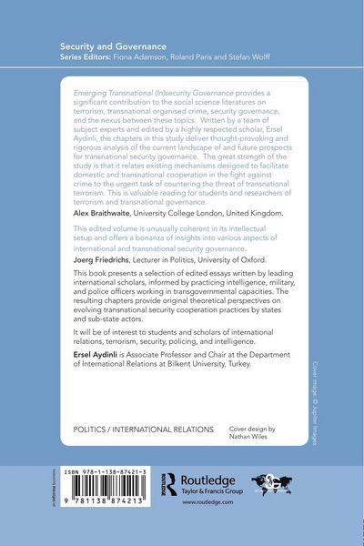 Produktbild: Emerging Transnational (In)security Governance