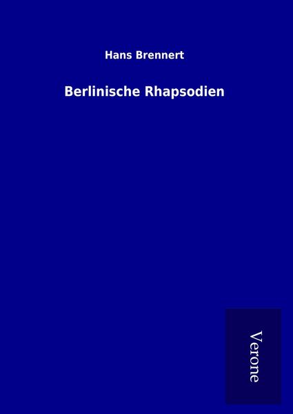 Produktbild: Berlinische Rhapsodien