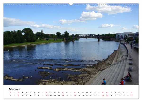 Produktbild: Mein Magdeburg 2026 (hochwertiger Premium Wandkalender 2026 DIN A2 quer), Kunstdruck in Hochglanz